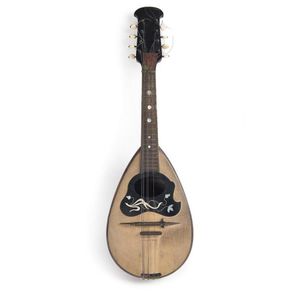 An Italian mandolin with label 'Giov. De Meglio & F. Glio'…