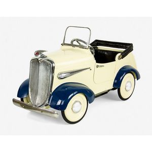 Vintage pedal car Convertible no.8, possibly Tri-Ang brand, in…
