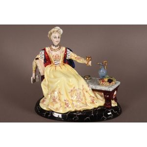 Royal Doulton 'Lucrezia Borgia' porcelain figure, from 'Les&hellip;