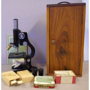 Bausch & Lomb USA microscope, with box & accessories, model…