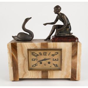 Art Deco figural clocks - price guide and values