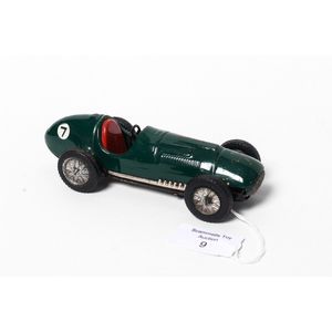 Racing car, Scalex tinplate, friction English made 1950s