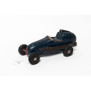 Racing car, midget homemade wooden 1950s, USA origin