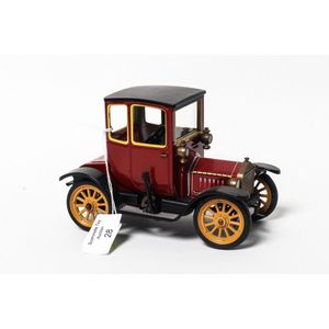 Tin toy, car, Schuco, clockwork 1917 Ford model T #1227