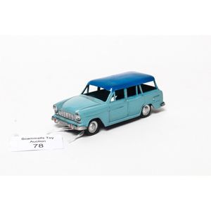 Micro Models, blue two tone FC Holden station wagon, 1950s