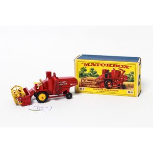 Matchbox toy, boxed Massey-Fergusson combine harvester M-5
