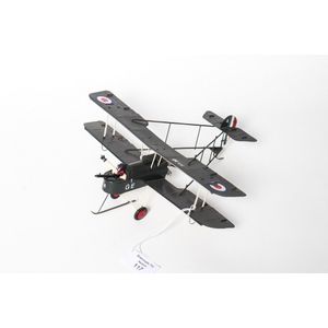 Model aeroplane, bi plane, 35M, World War I scratch built with…
