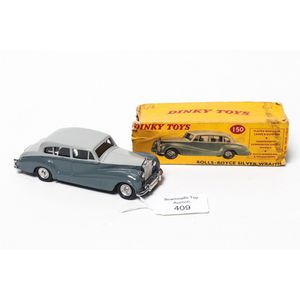 Dinky toy, boxed Rolls Royce silver Wraith (a/f box)