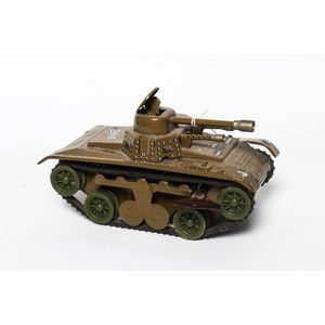 Joustra Tchad Clockwork Tank, c1950s - Militaria - Toys & Models