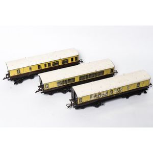 Hornby trains three O gauge tinplate great Western Railways…