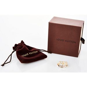 Louis Vuitton Brown Inclusion Art Deco Pendant Necklace