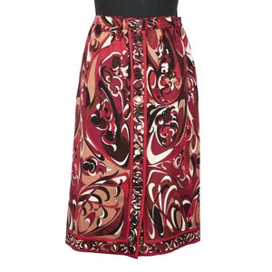 70s EMILIO PUCCI ベロアロングスカート イタリア VINTAGE Emilio Pucci (Italy), 1960s/70s clothing - price guide and values