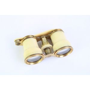 Pair of French 19th/20th century ivory Theatre binoculars fine…