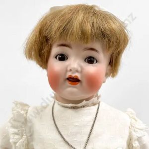 Simon & Halbig bisque character toddler doll, brown sleeping&hellip;