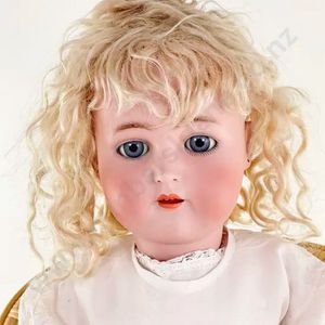 Simon and Halbig bisque doll, sleeping blue eyes open mouth&hellip;