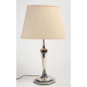 Lalique Josephine Table Lamp - Gilt Mount, Frosted Glass