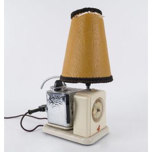 Goblin vintage electric tea making alarm clock bedside lamp,…