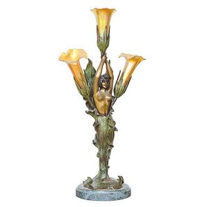 Julien Causse, (French, 1869-1914) A patinated bronze and…