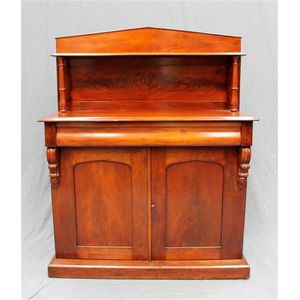 Victorian Mahogany Chiffonier, 135cm High - Cabinets & Cupboards ...