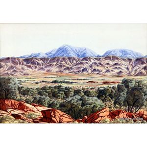 Namatjira, Keith (1938-1977), untitled. Central Australian…