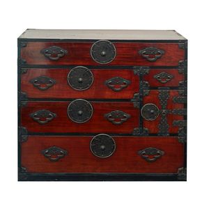 Isho Dansu Clothing Chest from Yonezawa - late 19thC Isho Dansu Clothing Chest from Yonezawa - late 19thC