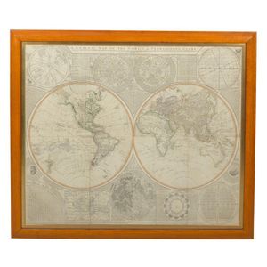 A general map of the world, or Terraqueous globe, by Samuel…
