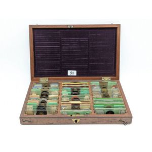 Antique collection of glass slides, Victorian and Edwardian…