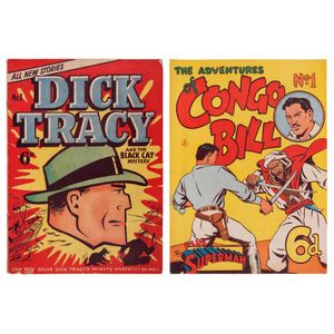 Comics - Australian number '1' Issues: selection of first…