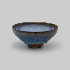 Jun Blue-Glazed Bowl with Purple Splash and Box - Ceramics - Chinese ...