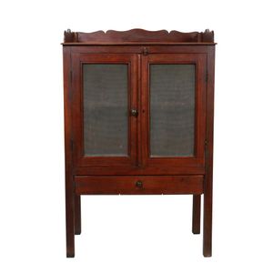 Victorian Meat Safe with Scalloped Gallery - Cabinets & Cupboards ...