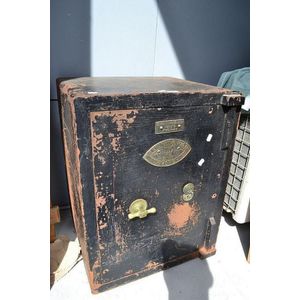 Antique Fire-Resistant Safe by Ajax Manufacturing Co. Sydney - Zother ...