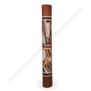 An Australian aboriginal hollow log bone coffin…