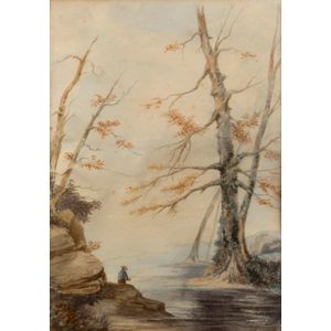 Edward Matthew Hale (1852-1924), (the fisherman), watercolour,…