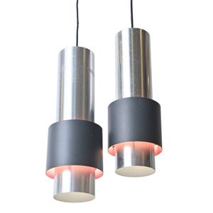 A pair of Zenith pendant lamps by Jo Hammerborg for Fog & Morup