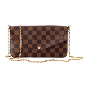 Louis Vuitton NEW Monogram Small Mini Chain Shoulder Necklace Case Bag in  Box For Sale at 1stDibs