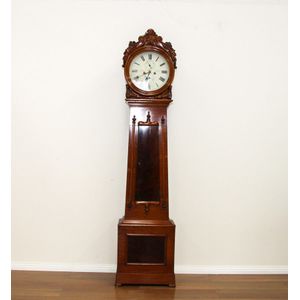 A Scottish grandfather clock. 207 cm high, 40 cm wide, 22.5 cm&hellip;