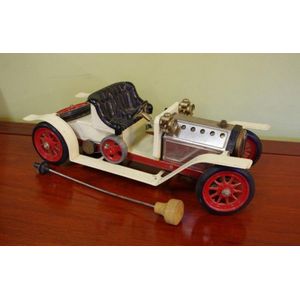 Vintage Mamod (England) live steam model car, with steering rod,…