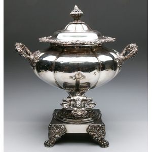 19th Century English Silver Plate Samovar / Tea Urn — La Maison Supreme Ltd.