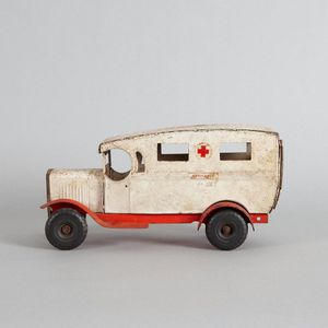 A rare Pre-war Triang ambulance, designed and manufactured pre…