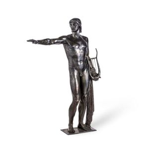 Francois-Leon Sicard, 1862-1934, Apollo (1926), bronze, signed…