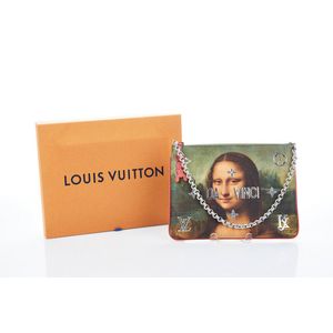 Louis Vuitton Masters Da Vinci Neverfull GM Tote and Pochette at 1stDibs   monet bag louis vuitton, monet louis vuitton, louis vuitton da vinci bag  price