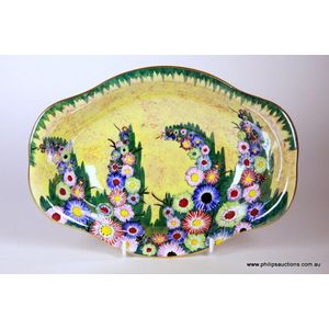 A Carlton Ware 'Garden' Revo bowl, 1930-31, production…