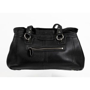 Coach 1941 Gold-Toned Shoulder Bag - Black Totes, Handbags