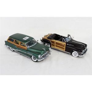 Two Danbury Mint models, including 1953 Buick Estate wagon