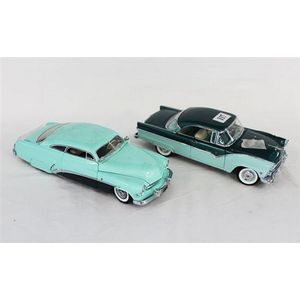 Two Danbury Mint models, including Hiohata Mercedes and 1955…