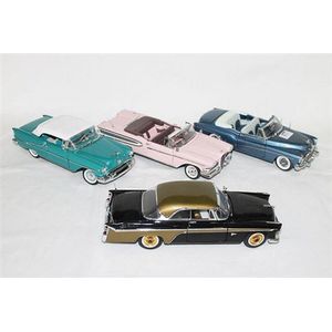 Four various models, including Danbury Mint 1953 Buick Skylark