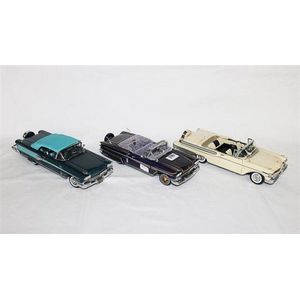 Three Danbury Mint models, including 1953 Chevrolet Impala…