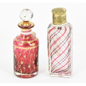 bohemian glass perfume bottles