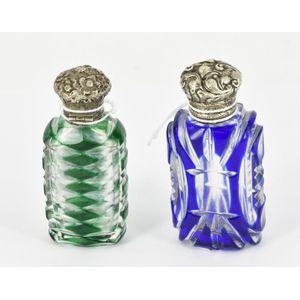 bohemian glass perfume bottles