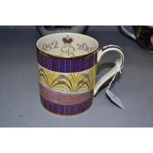 Queen Elizabeth II Wedgwood mug designed by Eric Ravilious,…